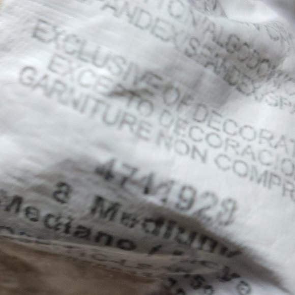 Lee Tan Khaki Drawstring Bermuda Shorts Size 8 - Picture 2 of 6